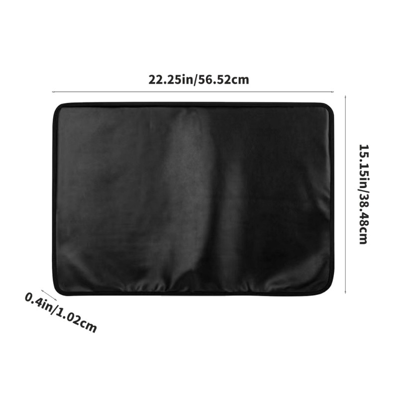 Lightweight Dustproof Computer Sleeve Three Storage Pockets for 24inch Device