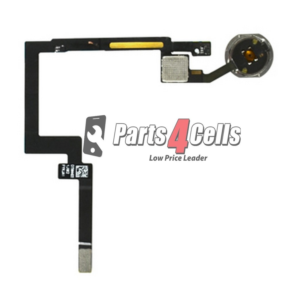 New Home Button Flex Gold Replacement Part Compatible For iPad Mini 3
