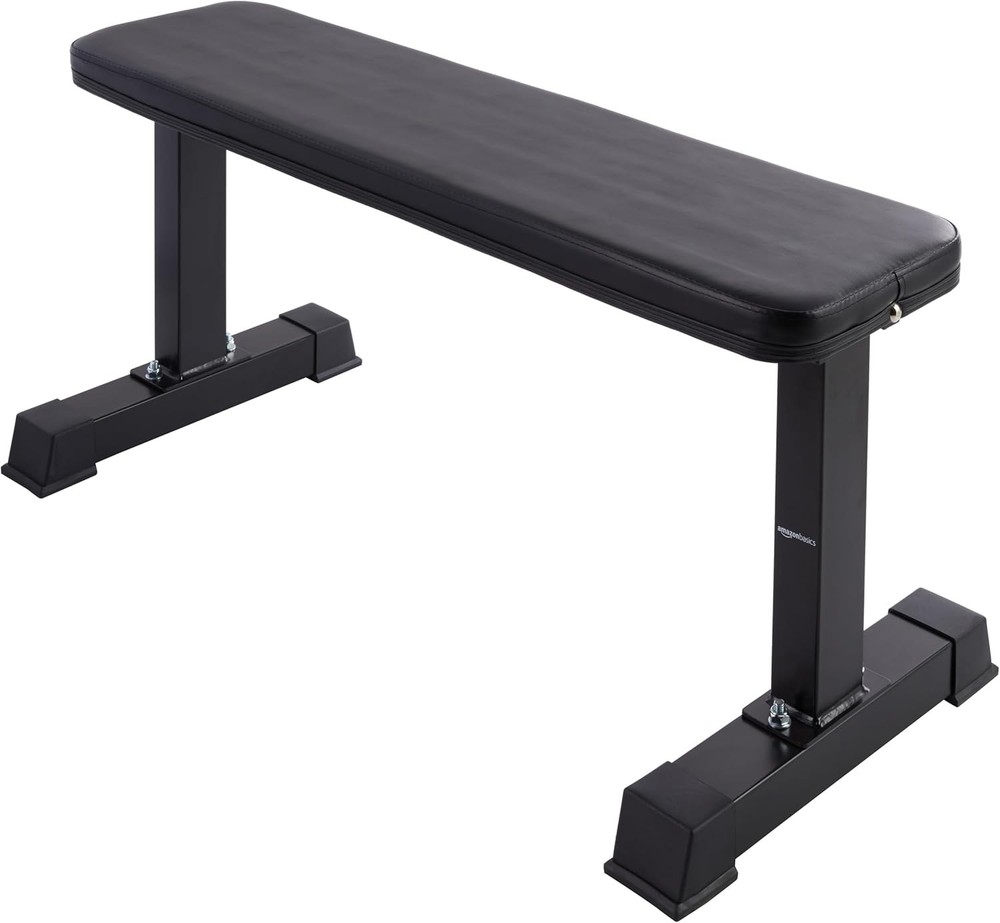 Flat Weight Bench Black
