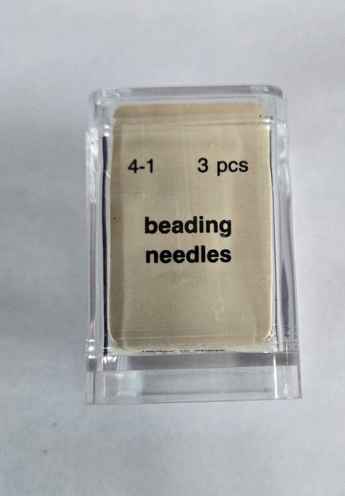 Bead Organizing Lot 90 Stackable Minis 36 Interlocking + Beads and Needles