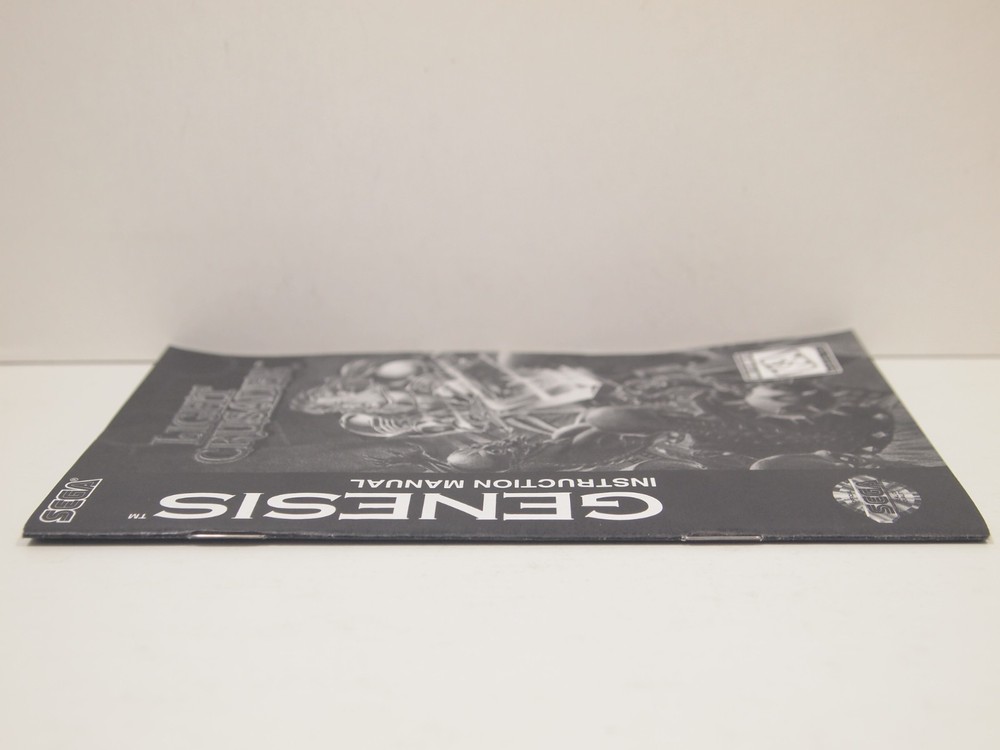 Light Crusader (SEGA Genesis) Authentic MANUAL ONLY