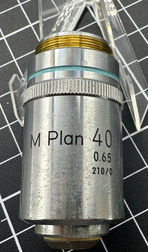 Nikon 328821 M Plan 40 0.65 210/0 Microscope Objective