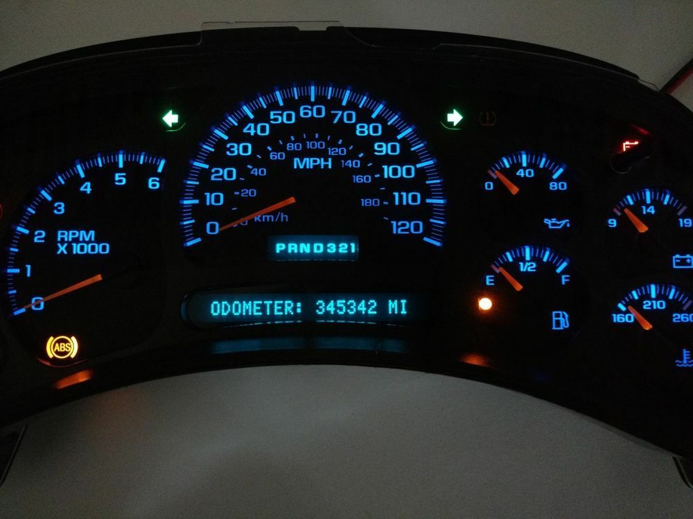 Gauge Cluster Blue LED Conversion Kit DIY 03 04 05 06 GM Truck and SUV Clusters
