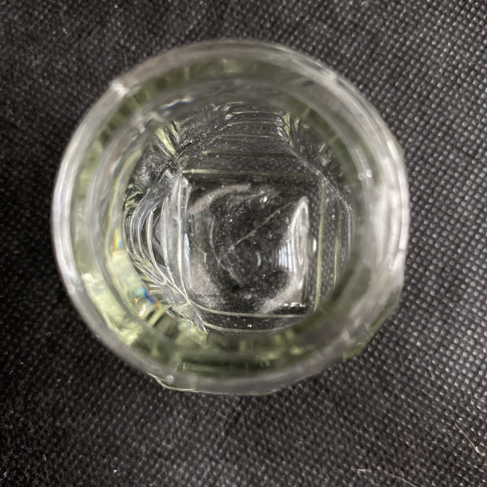 Glass Paste Jar 5.5cm Tall. REG. 840836 on Base
