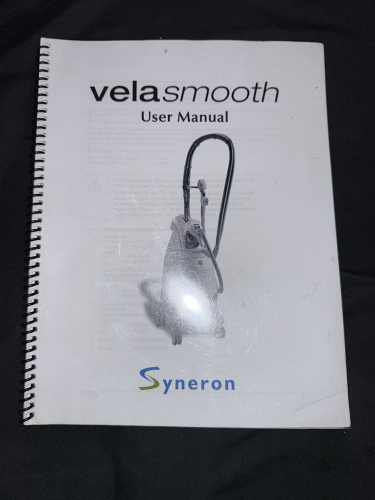 Syneron VelaSmooth User Manual