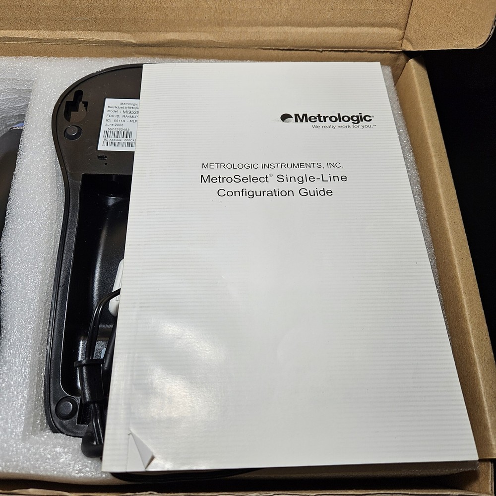 Metrologic MS9535 USB Bluetooth Barcode Scanner Wireless Black