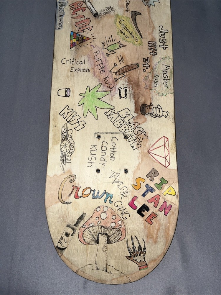 Skateboard Deck Wall Art Custom