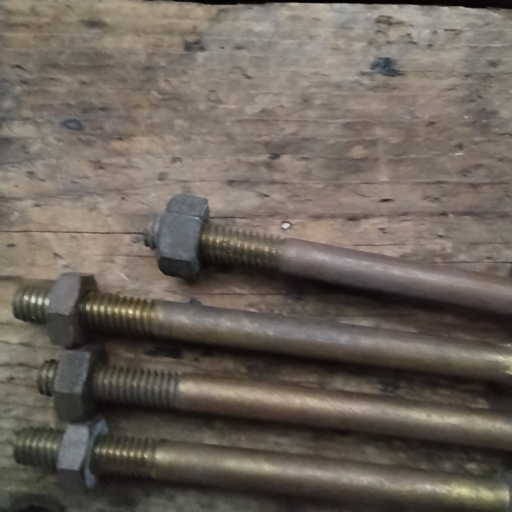 4 - 5/16× 4 Inch Bronze Bolts