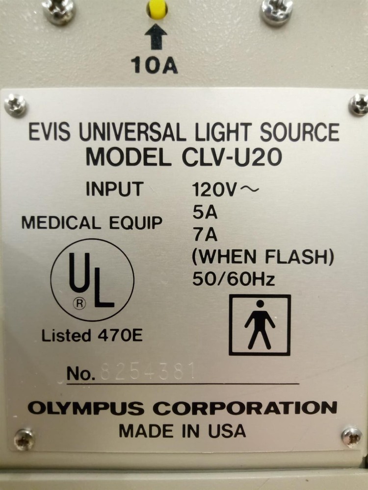 Olympus CLV-U20 EVIS Universal Light Source