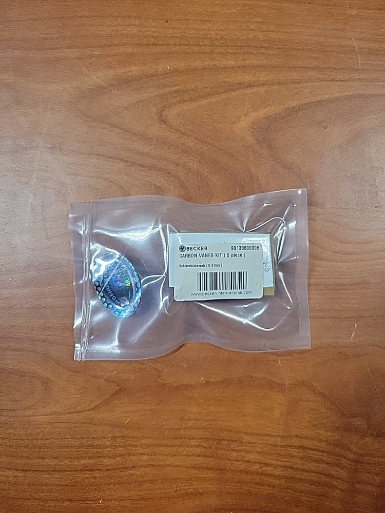 BECKER CARBON VANES KIT 5 PIECE