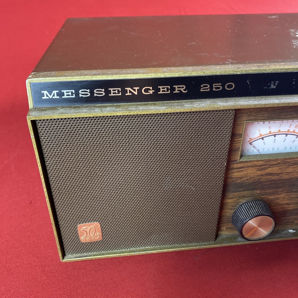 50th Anniversary Johnson Messenger 250 Solid State CB W/Microphone - Untested!