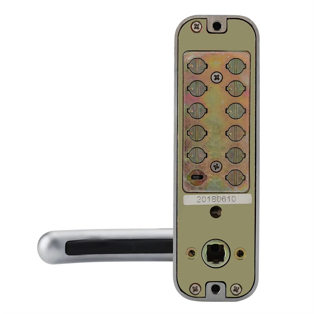 Mechanical Digital Door Lock Waterproof Keyless Password Keypad Home Security
