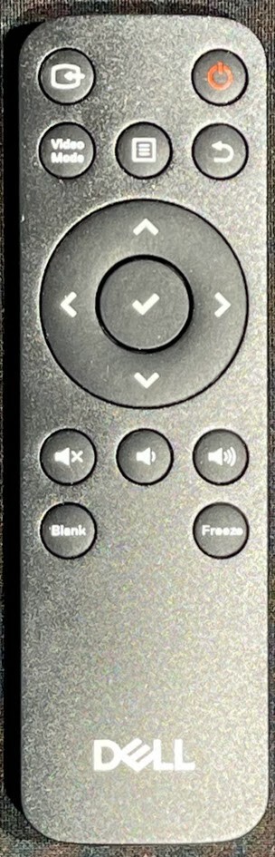 Dell Genuine Original IR6063 Projector Remote Control / GWDK2