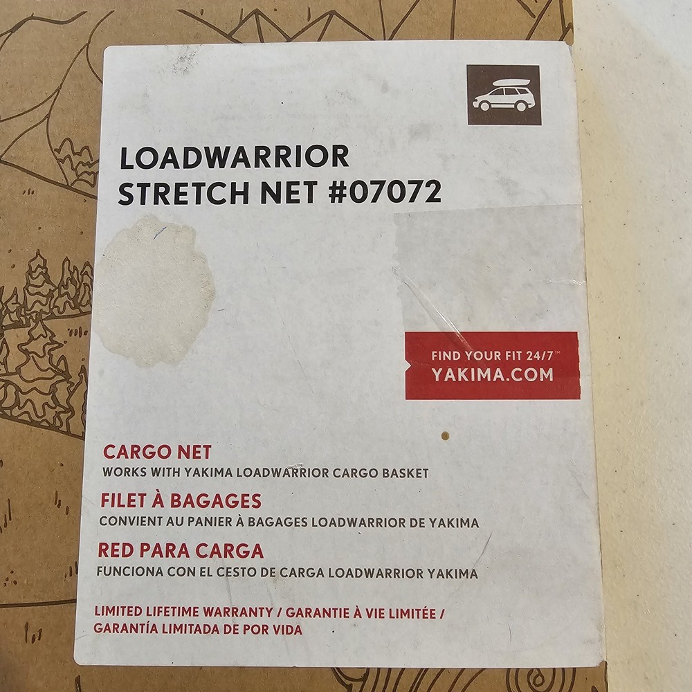 Yakima LoadWarrior Stretch Net #07072 Custom-Fit Bungee Net