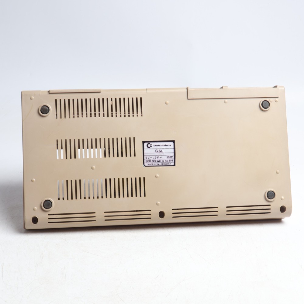 Vintage C64 Commodore 64 Breadbin Computer Console W/ MBOARD