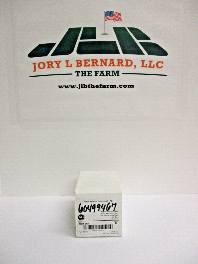 ALLEN BRADLEY 30MM SELECTOR SWITCH, 800H-JR5