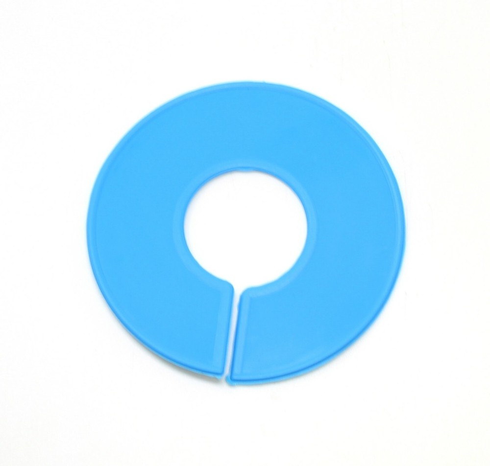 Plastic 10 Clothing Blue Blank Size Rack Ring Divider