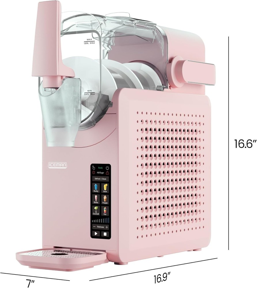 Slush-Ease MAX 90oz Slushie Machine, 64oz Liquid Capacity