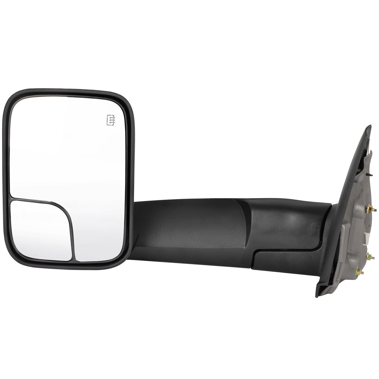 Driver Side Power Heated Tow Mirror For 03-08 Dodge RAM 1500 2500 3500 Black