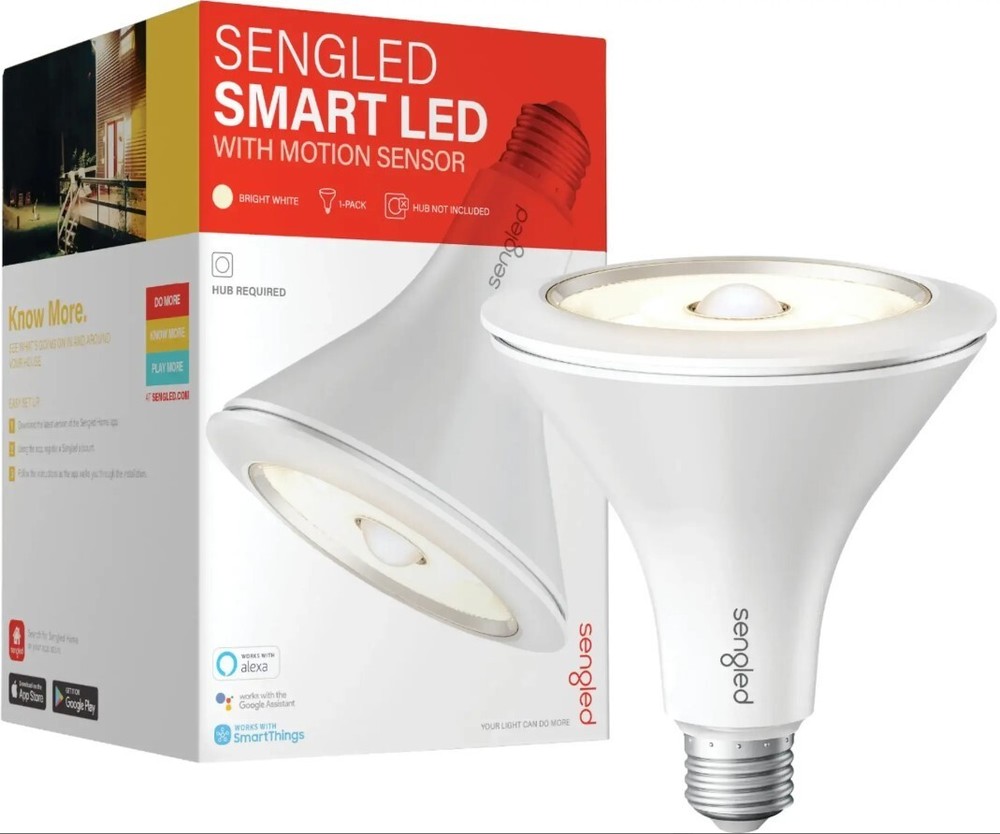 4-PACK Sengled Add-On Smart LED Blub Motion Sensor (HUB REQUIRED) E13-N11 PAR38