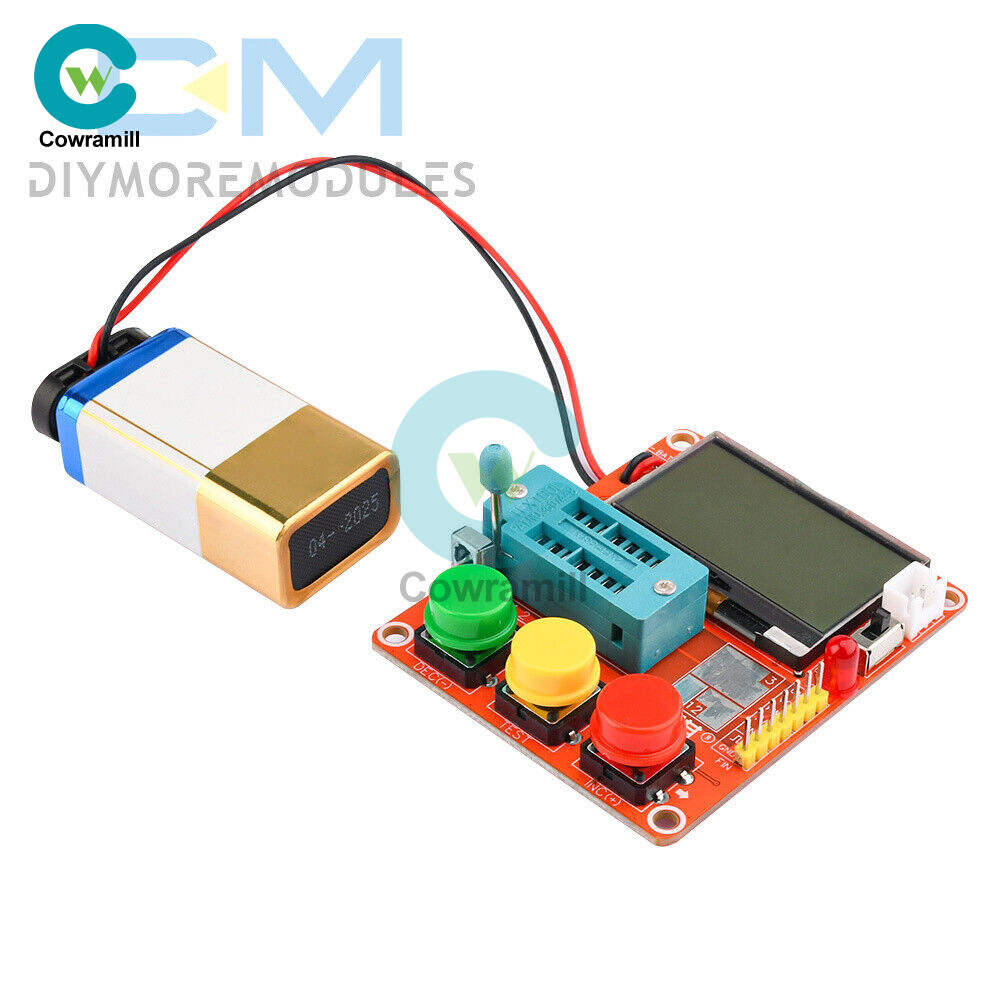 LCR-T4-MINI-Z LCD Transistor Tester Meter Diode Capacitance ESR Meter Servo test