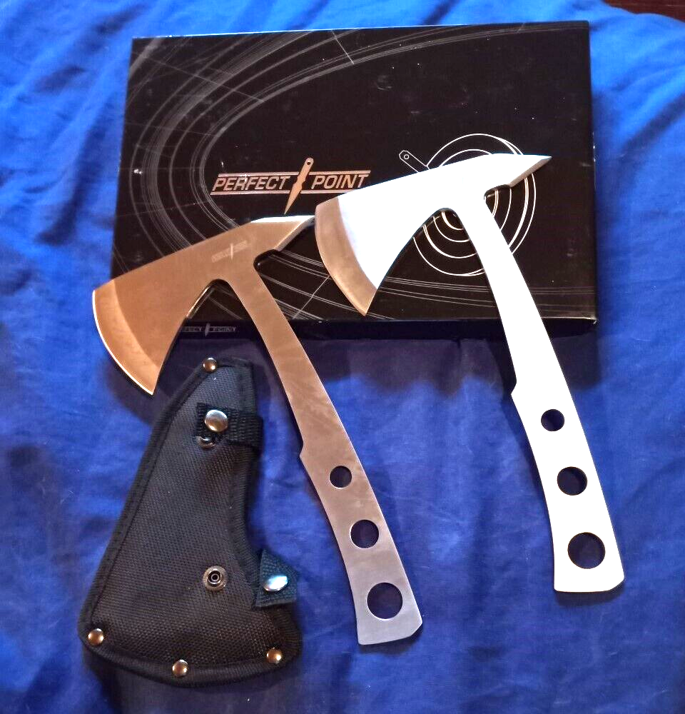 Perfect Point throwing Axe Set with Belt Sheath