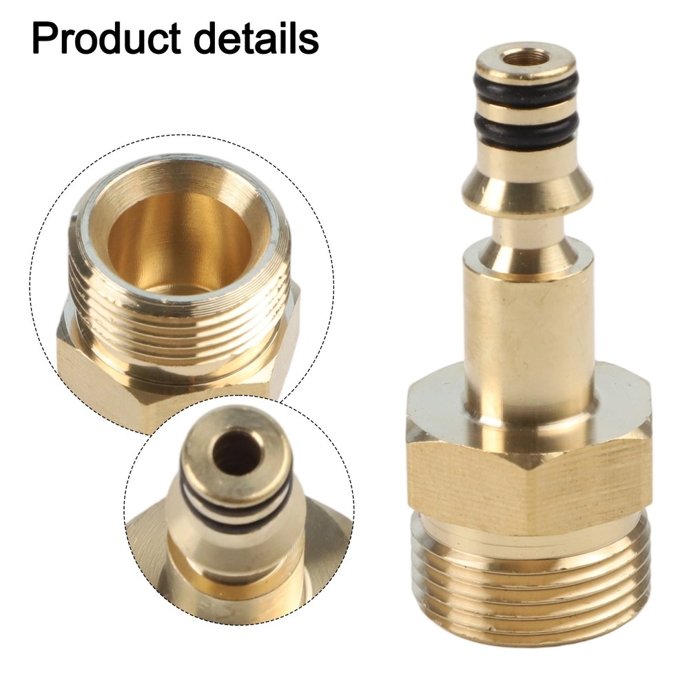 M22 Adapter High Pressure Washer Hose Pipe Quick Connector Convert Tool New ~