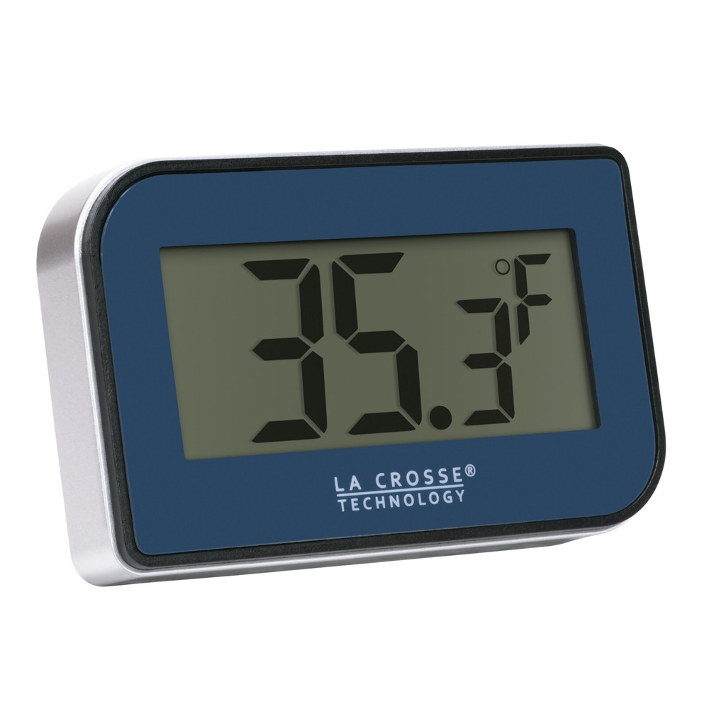 314-152-BL La Crosse Technology Small Digital Thermometer - Blue