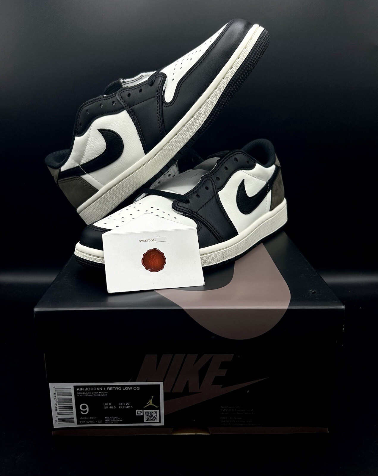 Air Jordan 1 Retro Low OG Mocha CZ0790-102 Ship Now