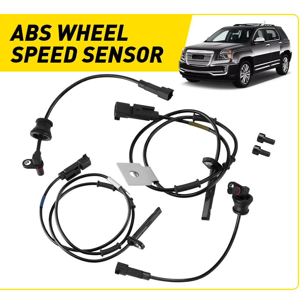 4PCS ABS Speed Sensor Set For 2010-2017 GMC Terrain Rear Front Left Right EOOK