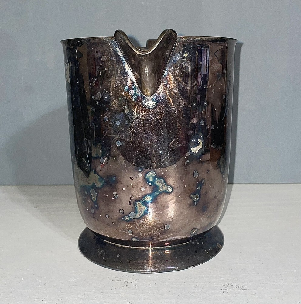 Vtg Academy Silverplate Pitcher 6.5