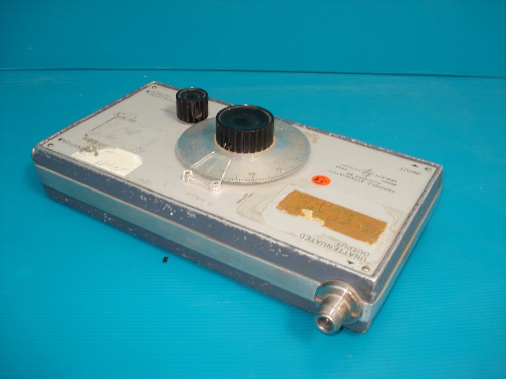 HP PACKARD VARIABLE ATTENUATOR Model: 394A
