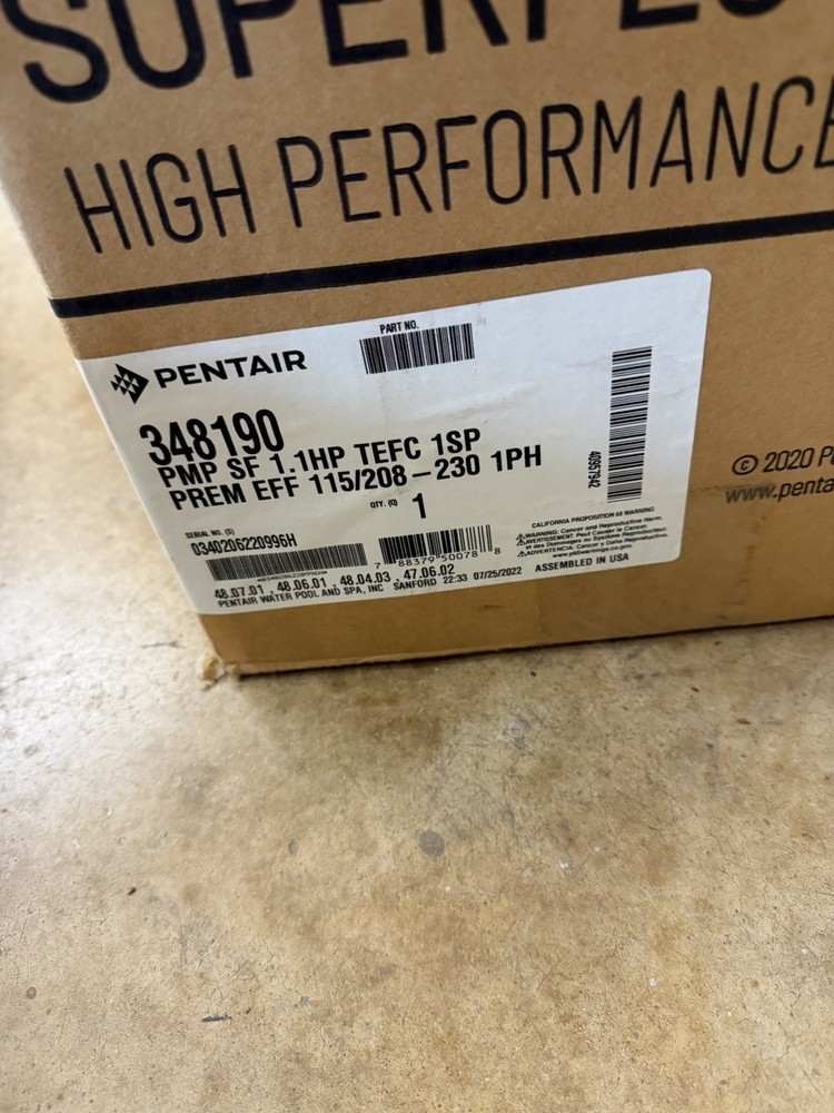 Pentair 348190