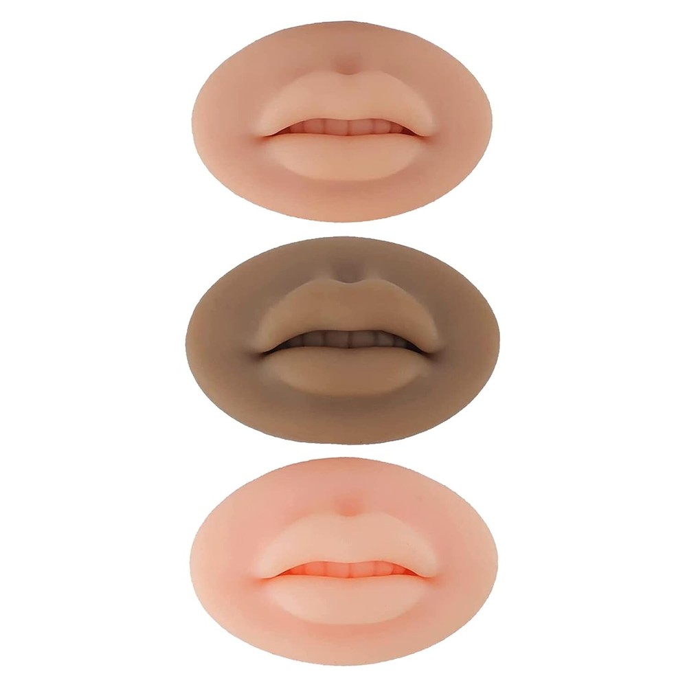 Fake Lips for Cosmetic, Makeup Practice, Training For Microblading ADP