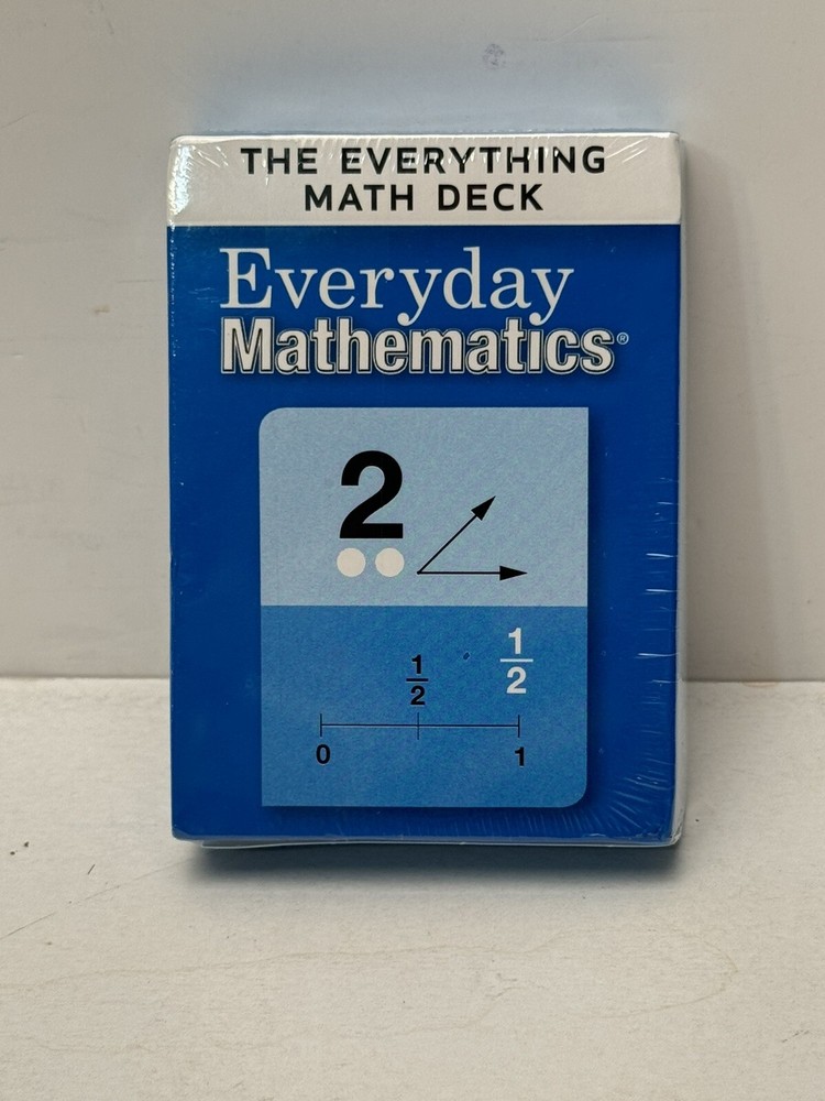 Everyday Mathematics The Everything Math Cards Deck McGraw Hill Wright Group NEW