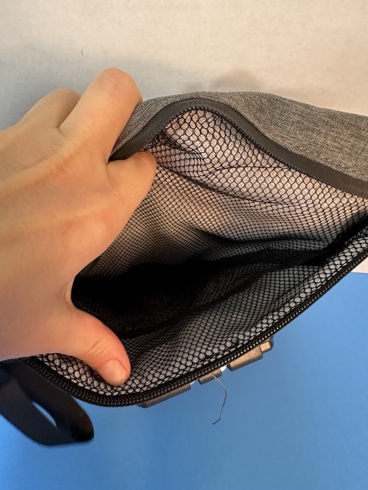 Nylon storage bag, combination lock