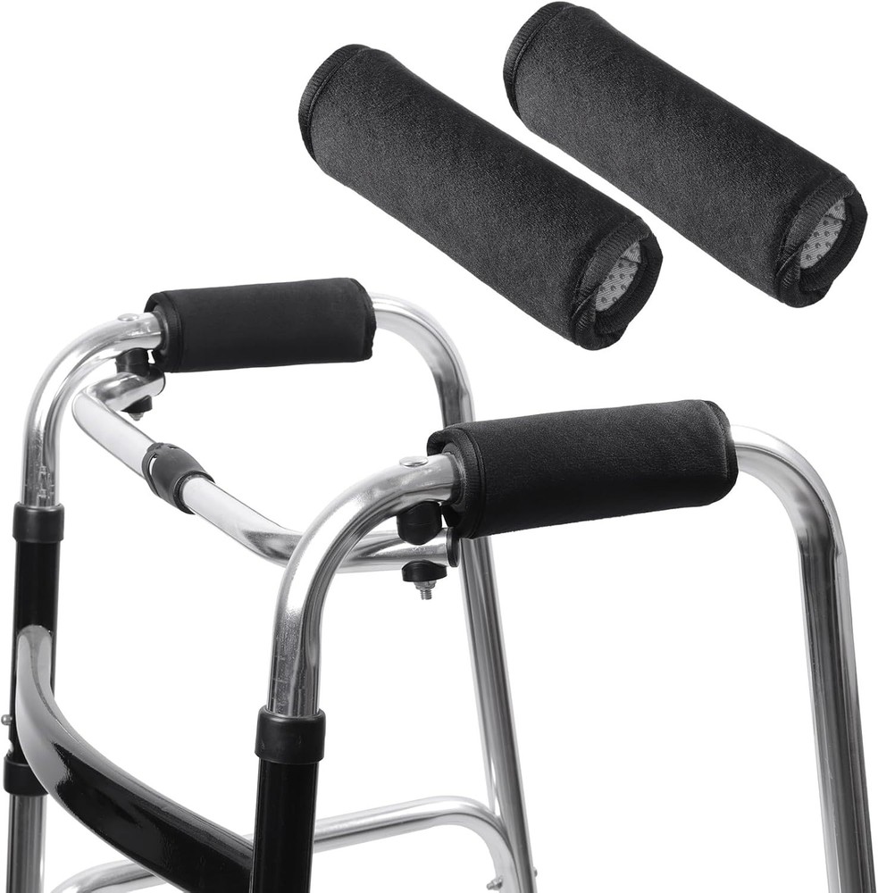 2 Pack Walker Handle Cushions Walker Grip Covers Pads Walker Padded Hand