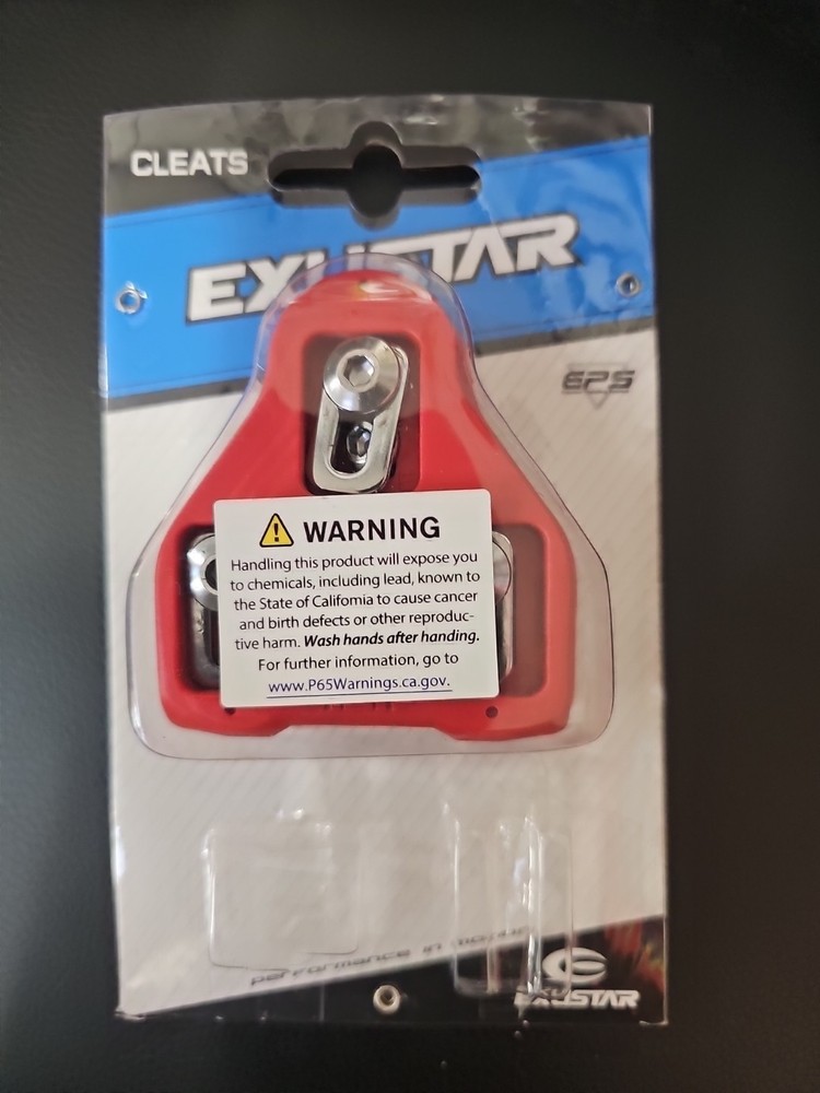 Exustar Look Delta Peleton Cleats New W/Hardware