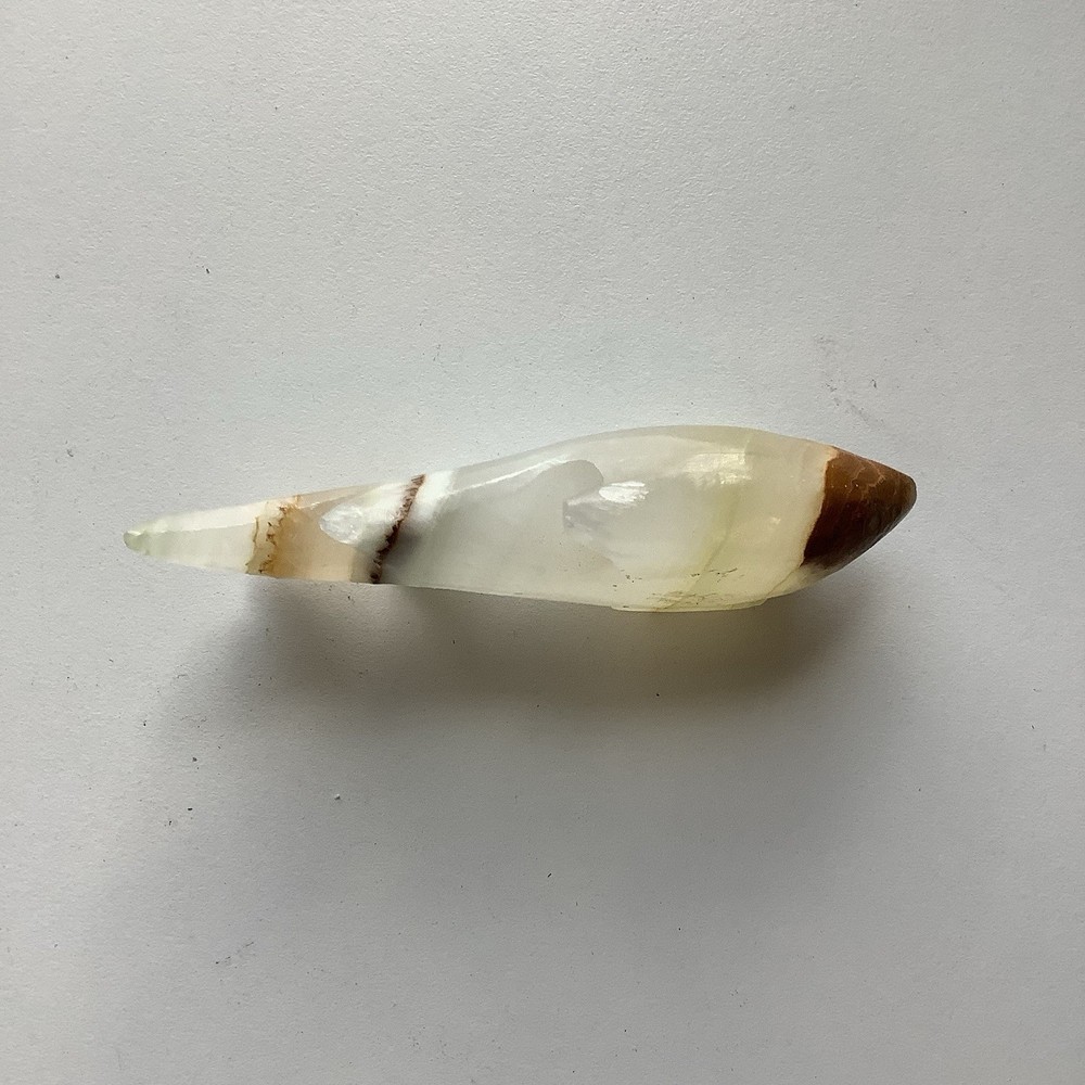 Carved Stone Fish Made Onyx Or Agate