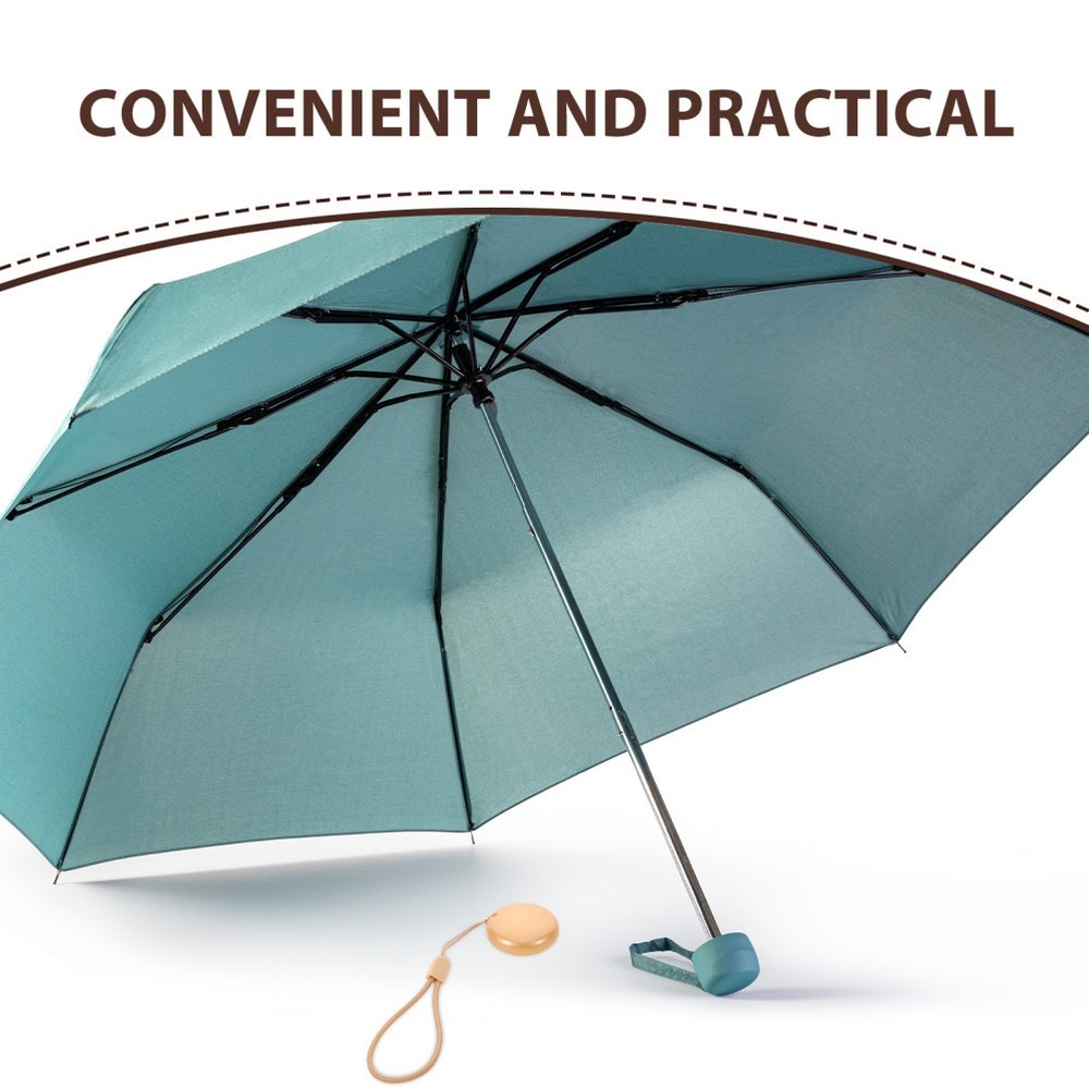 2 Pcs Handle Replacement for Folding Umbrella Compact Grip Automatic Umbrellas