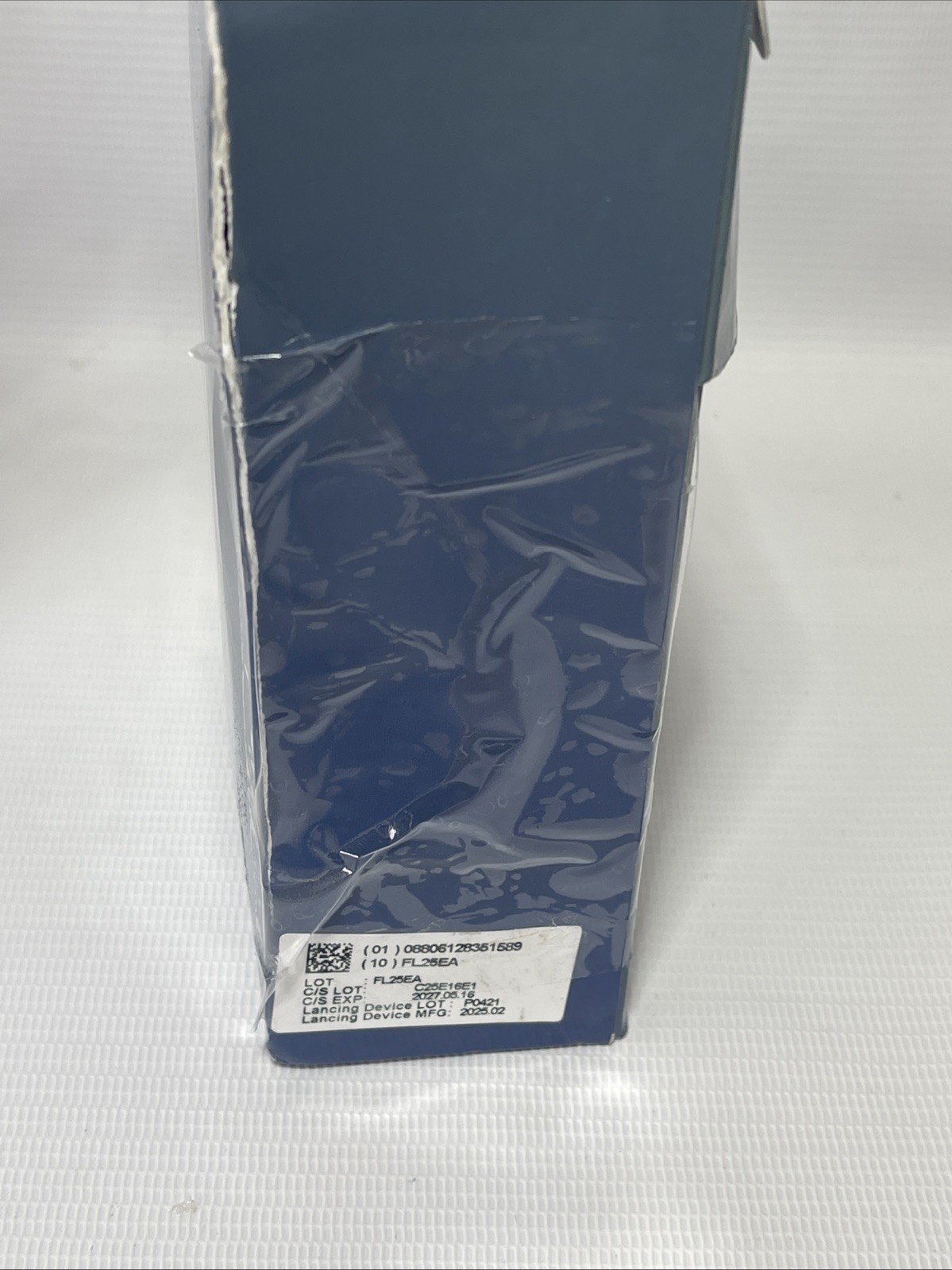 Metene AGM-513S Blood Glucose Monitor System Kit Damaged Box Exp 05/2027 Strips