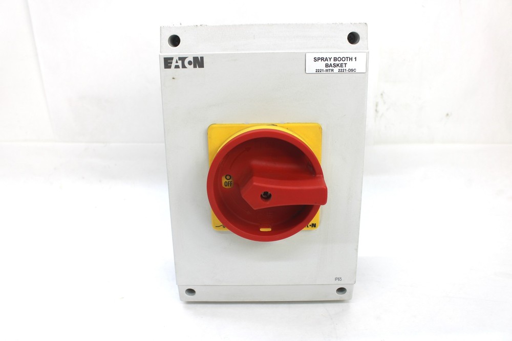Eaton Disconnect Switch w/IP65 Enclosure
