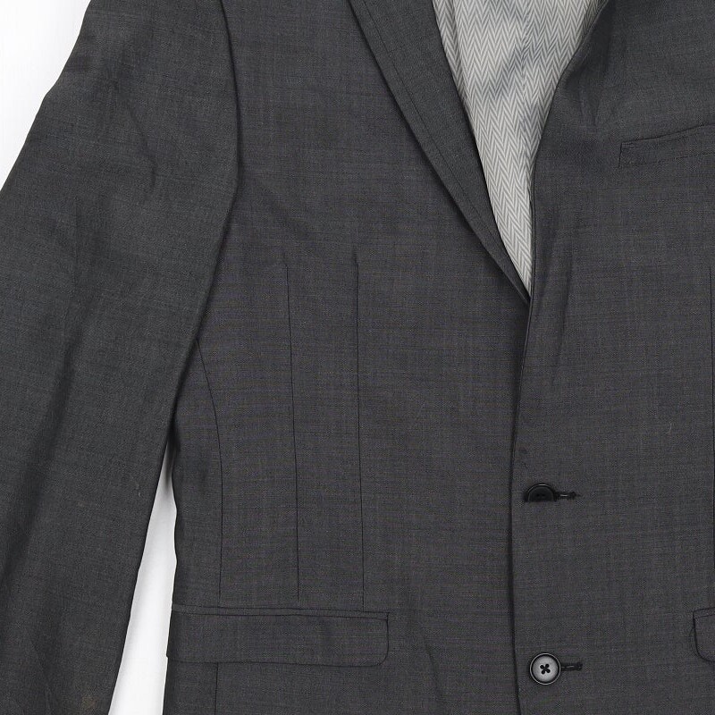 NEXT Mens Grey Wool Blend Suit Jacket Size 40