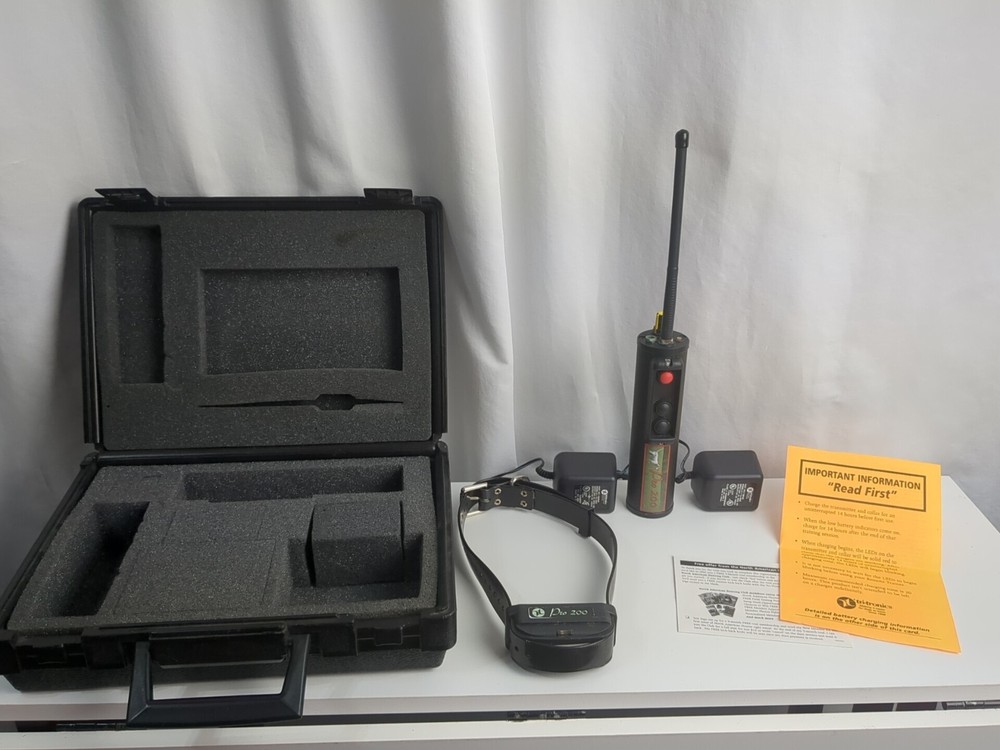 Tri Tronics Pro 200 Series Dog Training System Complete With Storage Case