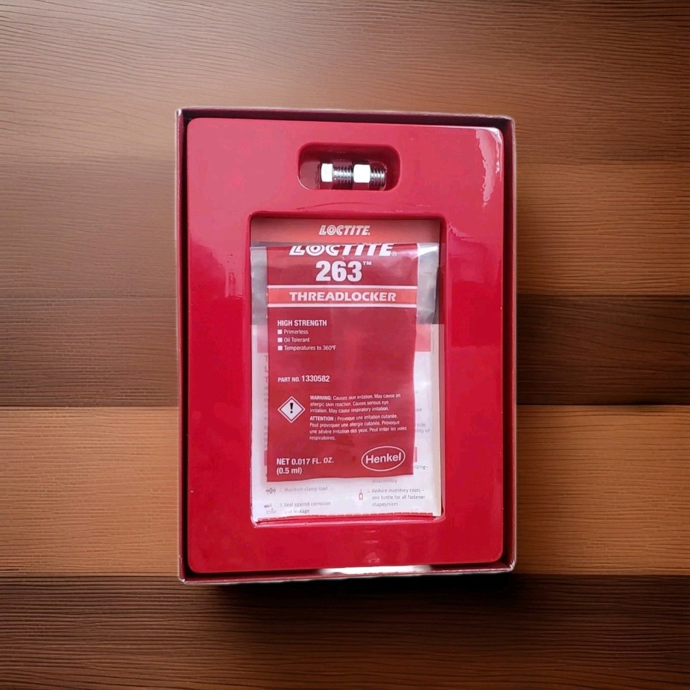 Loctite 263 Bolt Red Hi-Strength Permanent Threadlocker .5 ml