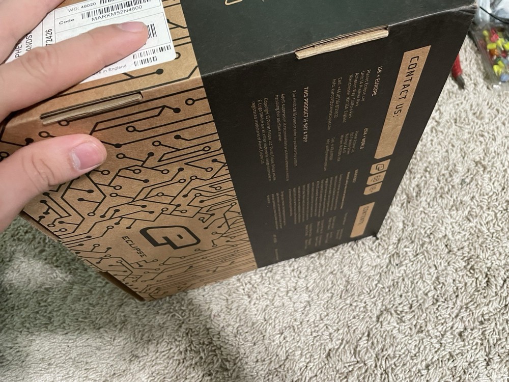 Planet Eclipse CS3 Pro Paintball Marker Package with Barrels, Case, Accessories