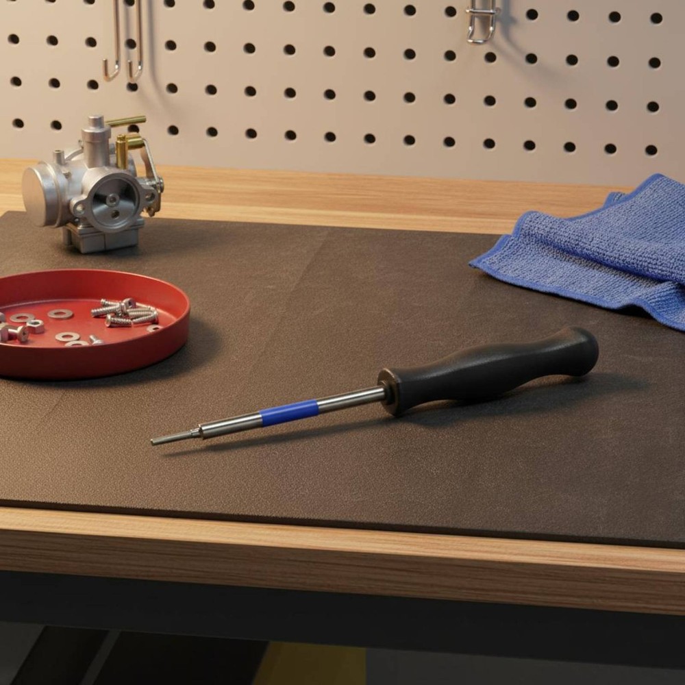 2.46mm Carburetor Screwdriver Ergonomic Handle Counter-Clockwise Thread