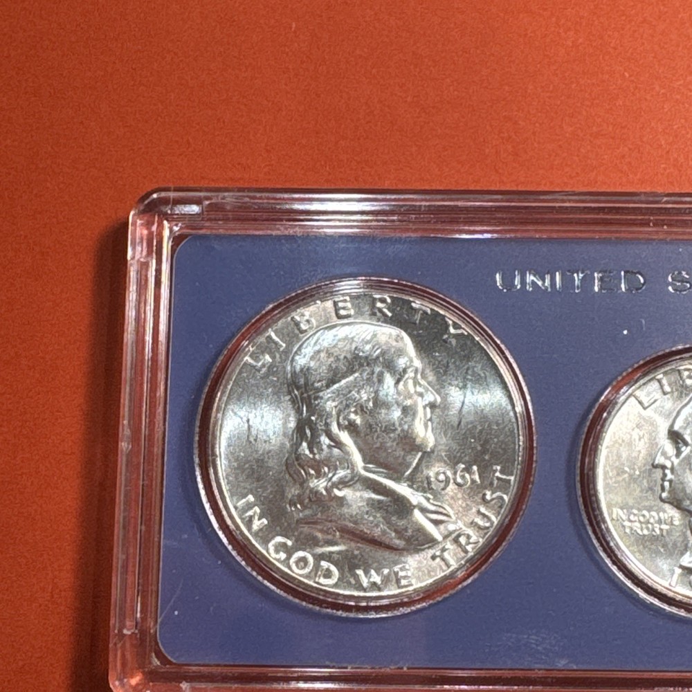 1961 P US Mint Coin Set 90% Silver