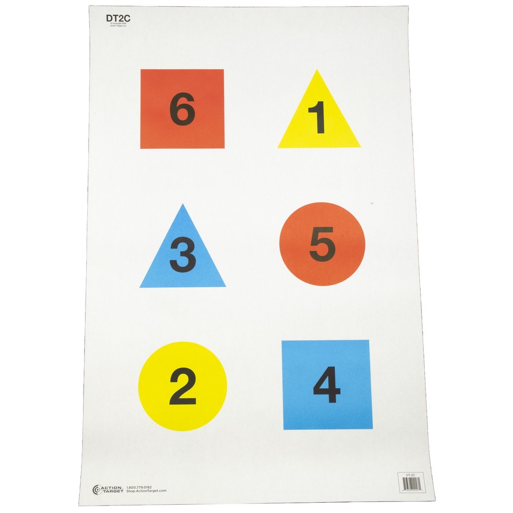 Action Target Discretionary Command Training Target V2-C 23x35 100 Pack