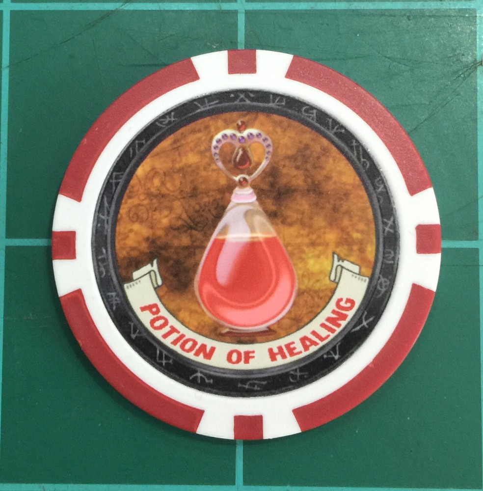 Magic Potion Tokens - Double Sided - RPG D&D Pathfinder - Use Drop Down Menu